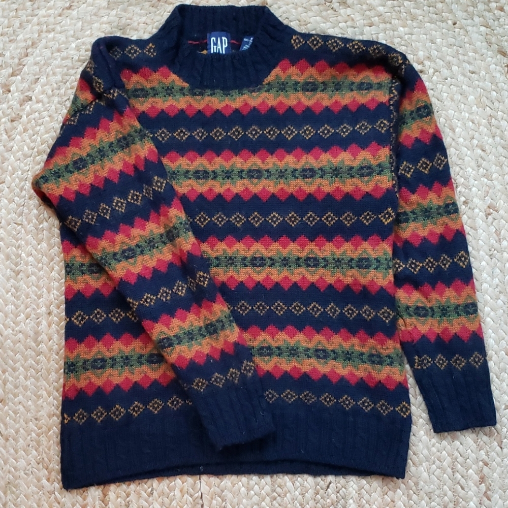 100% wool GAP sweater